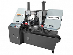 Автоматический ленточнопильный двухколонный станок METAL MASTER MSK-300