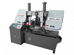 Автоматический ленточнопильный двухколонный станок METAL MASTER MSK-350