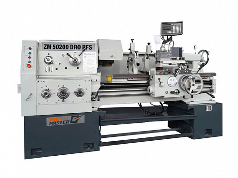 Токарно-винторезный станок Metal Master ZM 50200 (500x2000 мм) DRO RFS Аналог 16К25